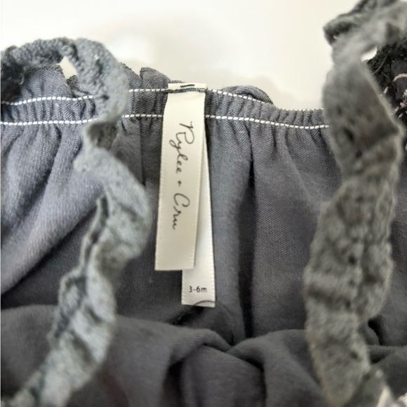 Rylee + Cru ocean grey storm tank top 3-6 mo new - Picture 2 of 2